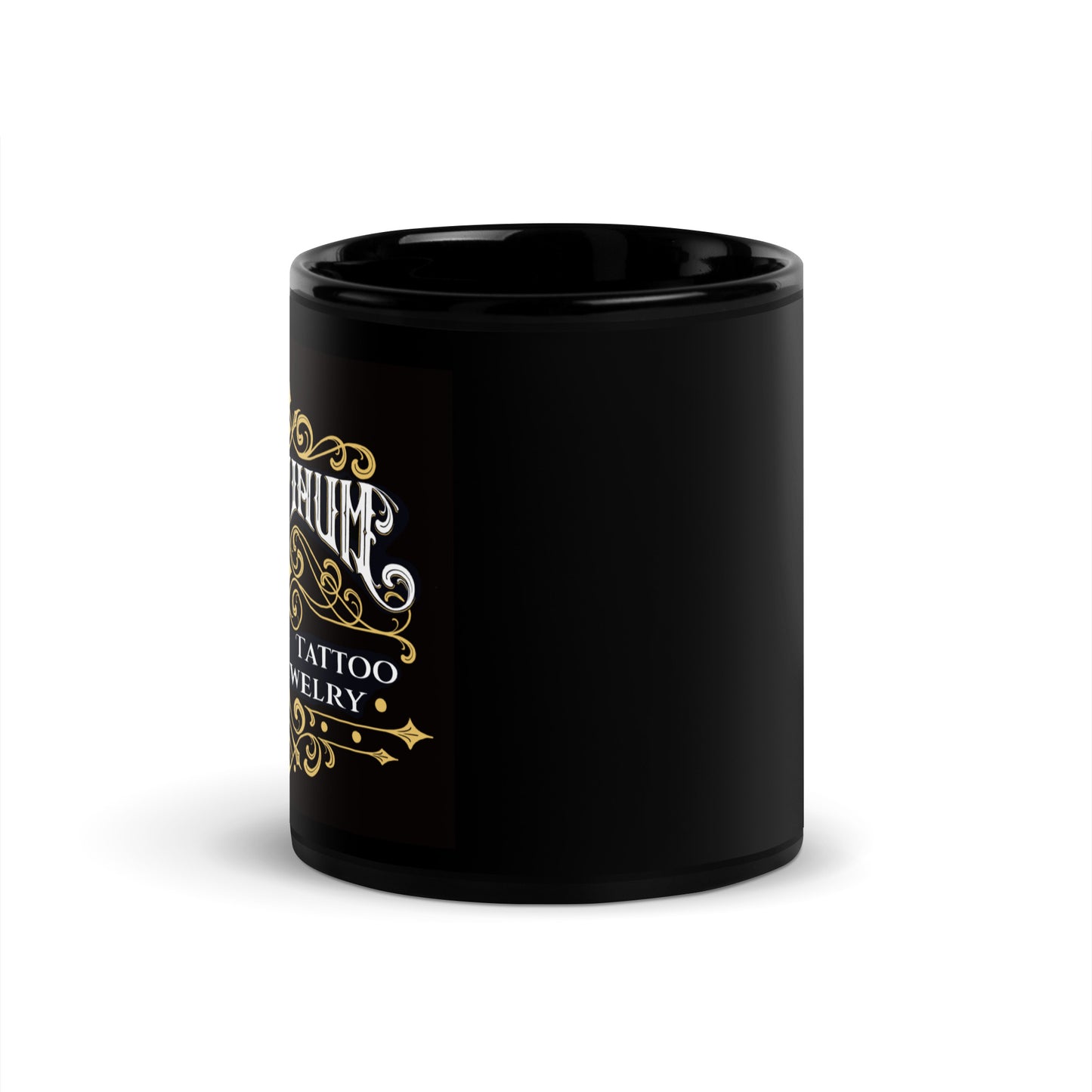 Black Glossy Mug