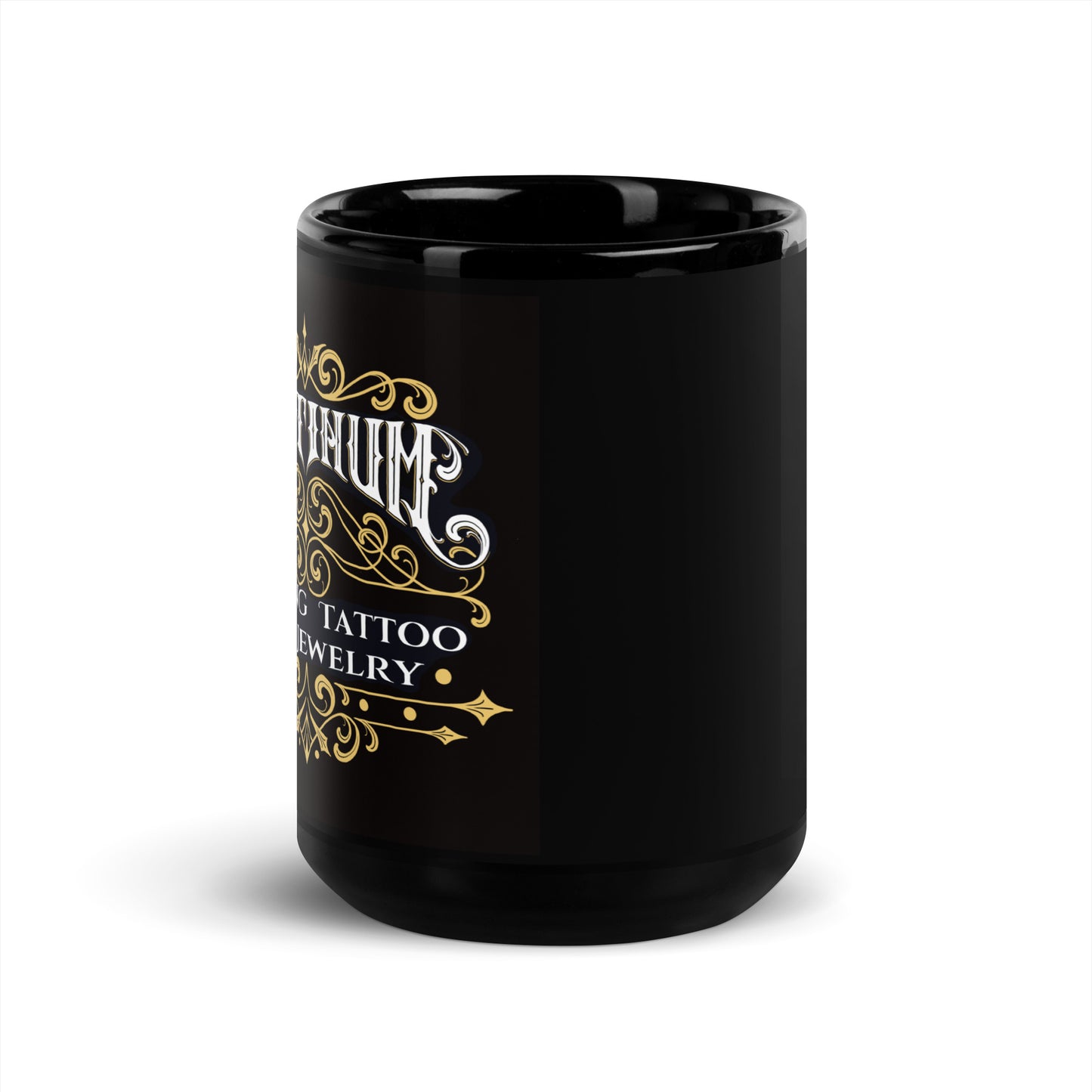 Black Glossy Mug